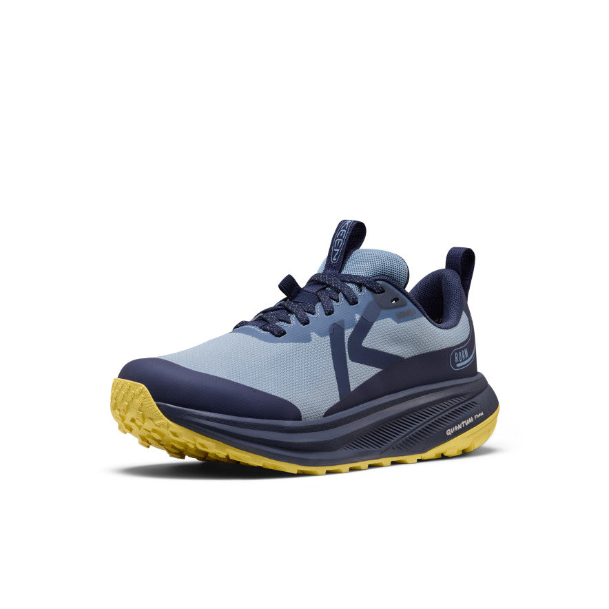 Women's Roam Waterproof Trail Running Shoe | Faded Denim/Lemon Grass - Image 3