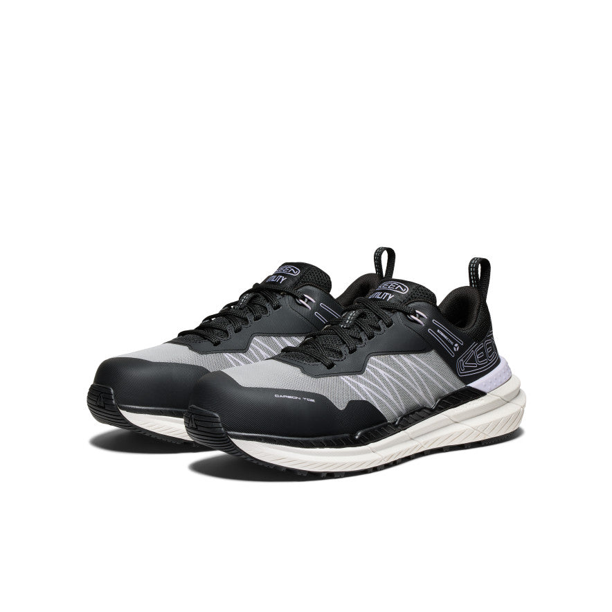 Women's Speedworks Work Sneaker (Carbon Toe) | Thistle/Black - Image 2