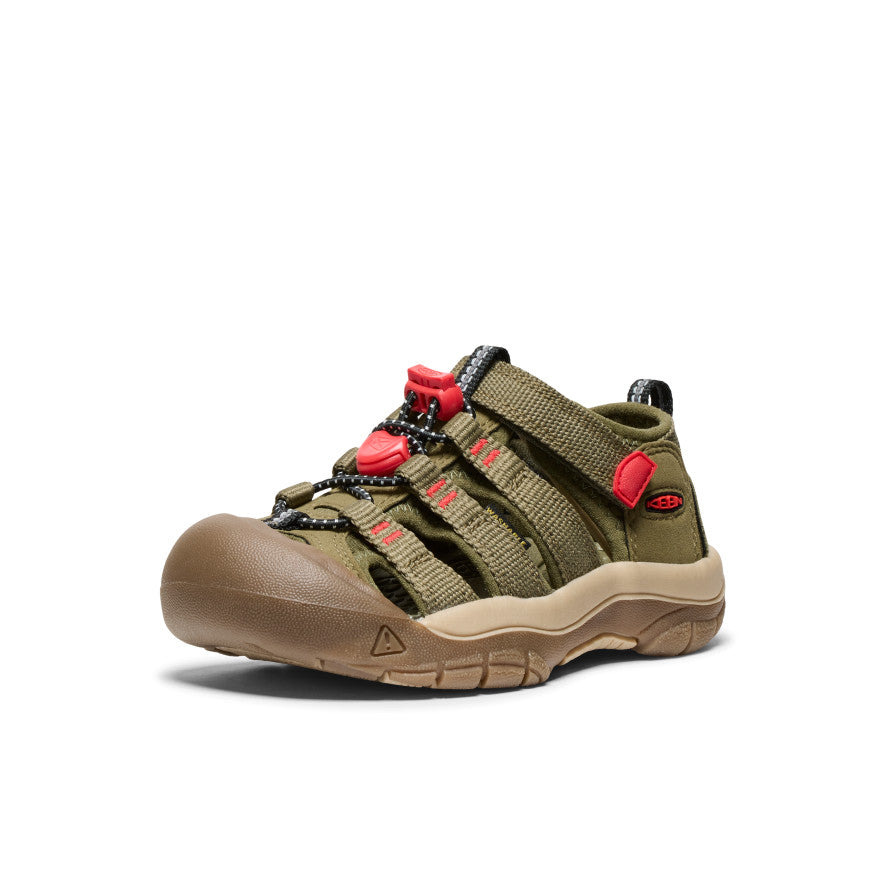 Little Kids' Newport H2 | Martini Olive/Aura Orange - Image 3