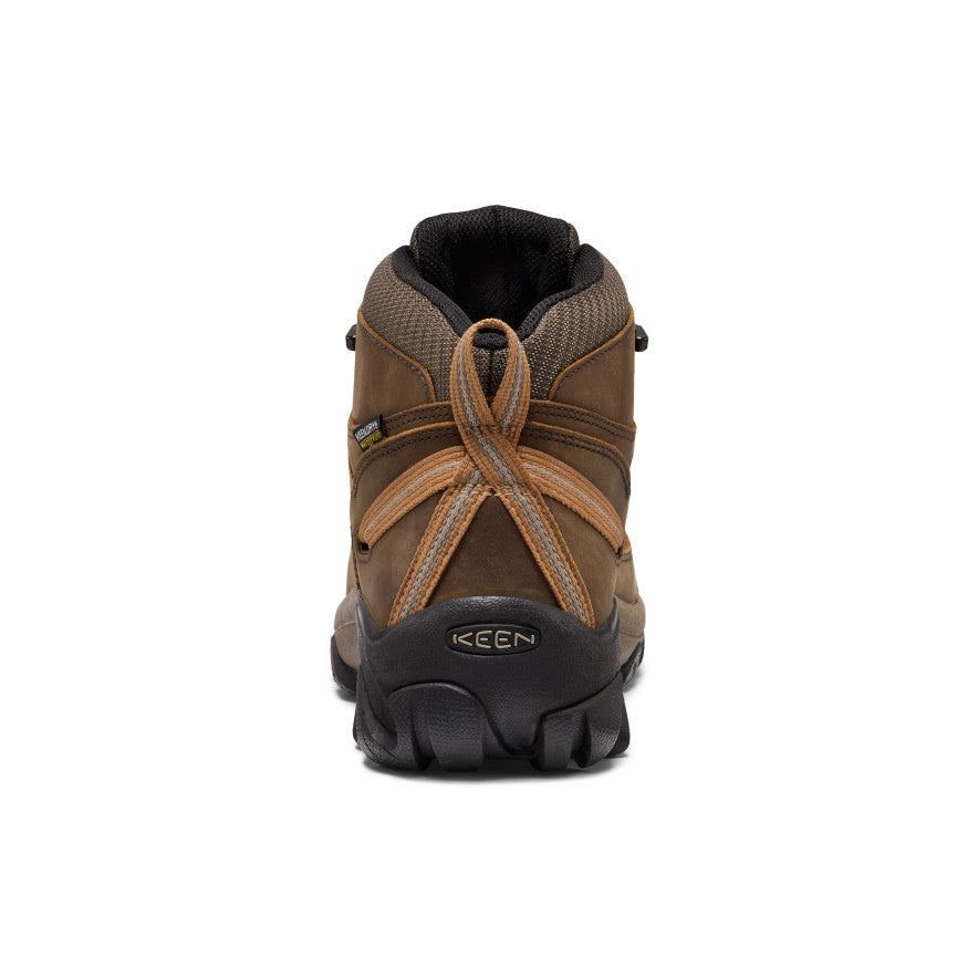 Men's Targhee II Mid Waterproof Hiking Boots | Black Olive/Chipmunk - Image 5