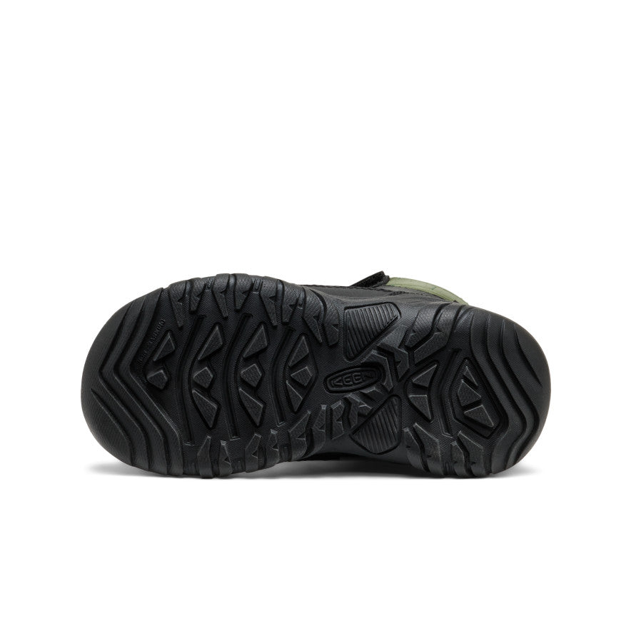 Little Kids' Kanibou Waterproof Winter Boot | Black/Bronze Green - Image 6