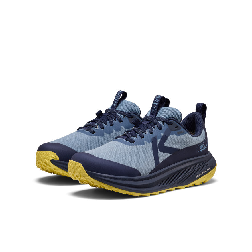 Women's Roam Waterproof Trail Running Shoe | Faded Denim/Lemon Grass - Image 2