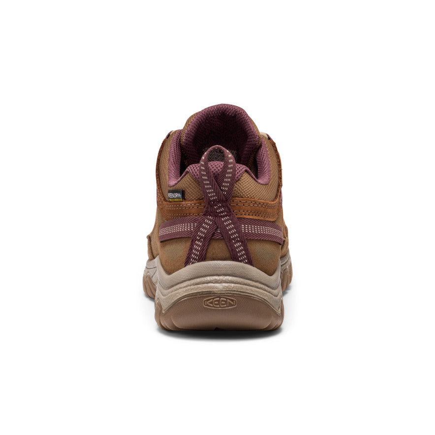 Women's Targhee IV Waterproof Hiking Shoe | Bison/Huckleberry - Image 5