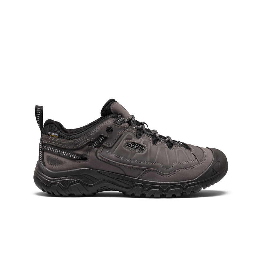 Men's Targhee IV Wide Waterproof Hiking Shoe | Magnet/Black