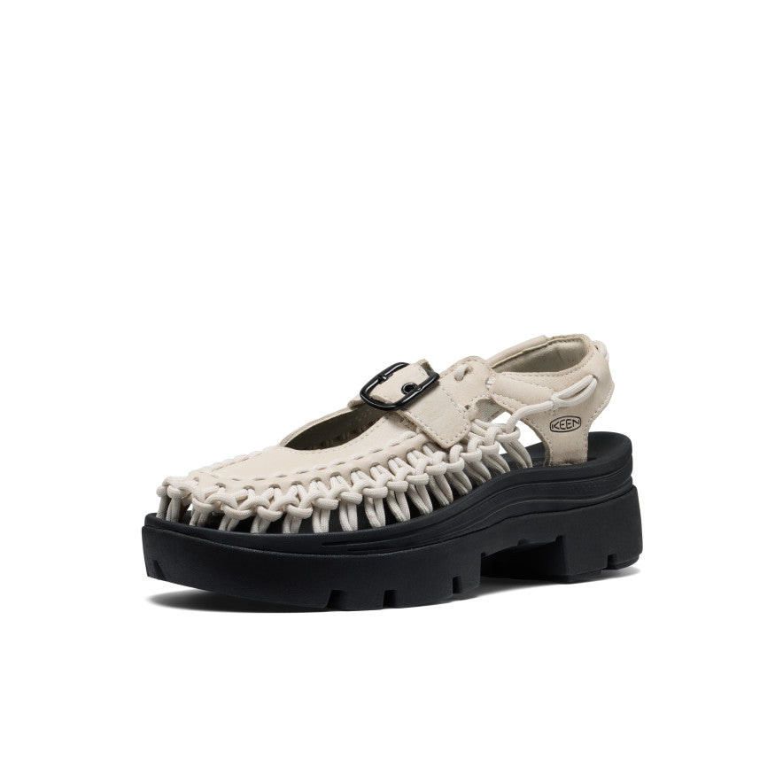 All Gender UNEEK PLT Mary Jane Sneaker | Birch Smooth Lea - Image 3