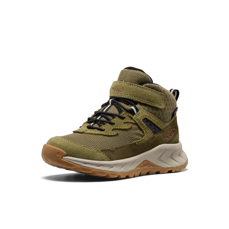 Little Kids' Hightrail Waterproof Hiking Boot | Dark Olive/Martini Olive - Image 3