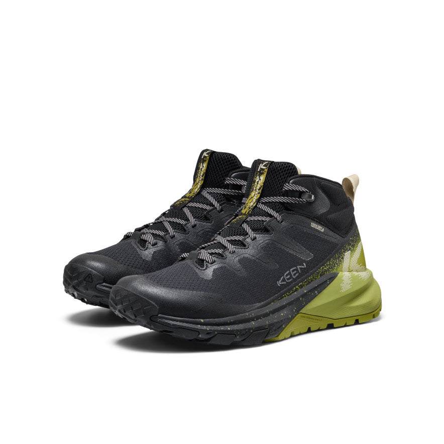 Men's Targhee Apex Waterproof Hiking Boot | Black/Golden Cypress - Image 2