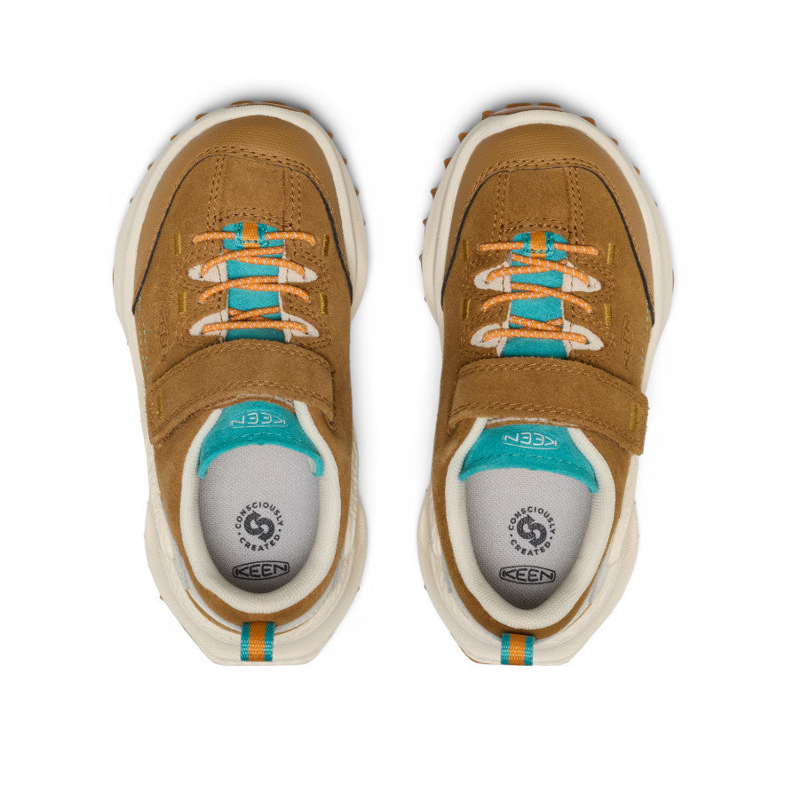 Little Kid's Jasper Zionic Sneaker | Chipmunk/Baltic - Image 4