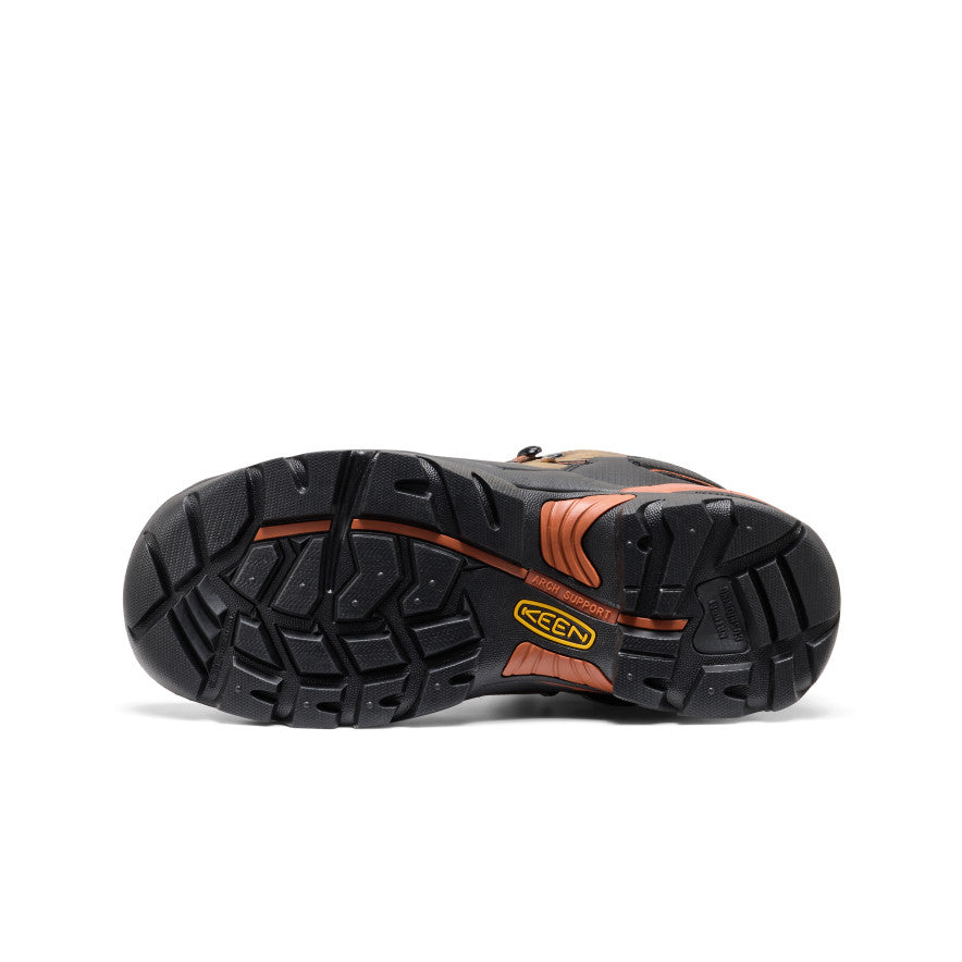 Men's Pittsburgh Energy 6 Waterproof Boot (Soft Toe) | Cascade Brown/Black - Image 6