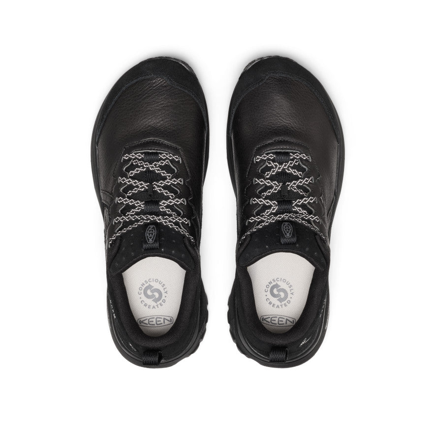 Men's Roam Leather Trail Running Shoe | Black/Black - Image 4
