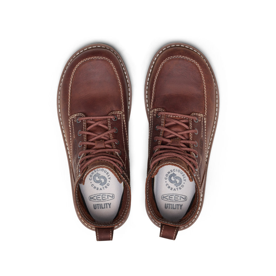 Women's San Jose 6 Boot (Aluminum Toe) | Gingerbread/Gum - Image 4