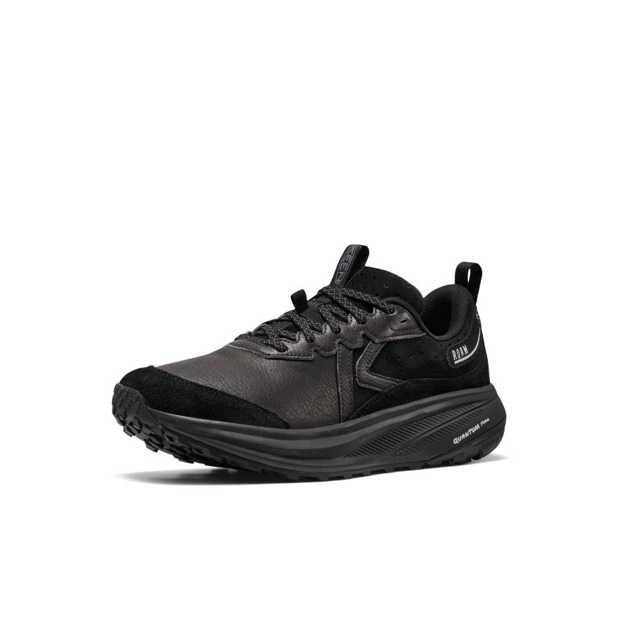 Men's Roam Leather Trail Running Shoe | Black/Black - Image 3
