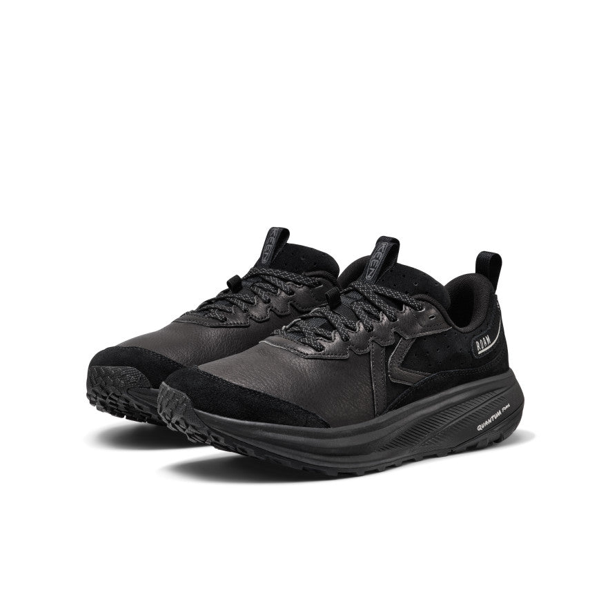 Men's Roam Leather Trail Running Shoe | Black/Black - Image 2