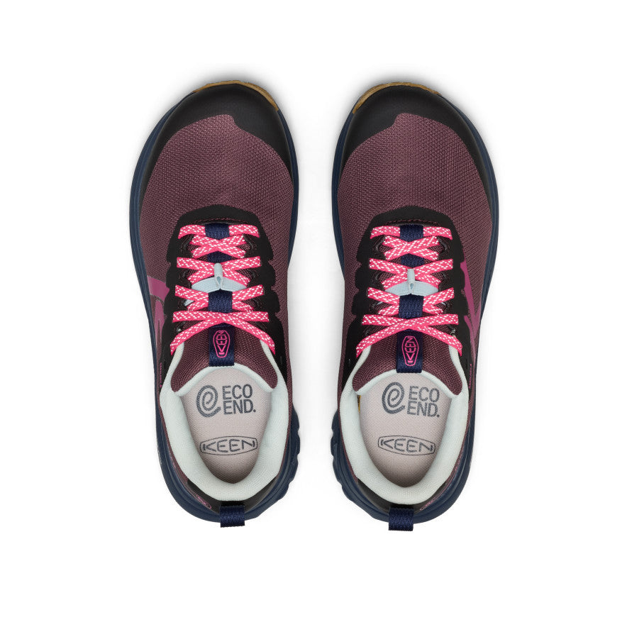 Women's Roam Waterproof Trail Running Shoe | Huckleberry/Ballad Blue - Image 4