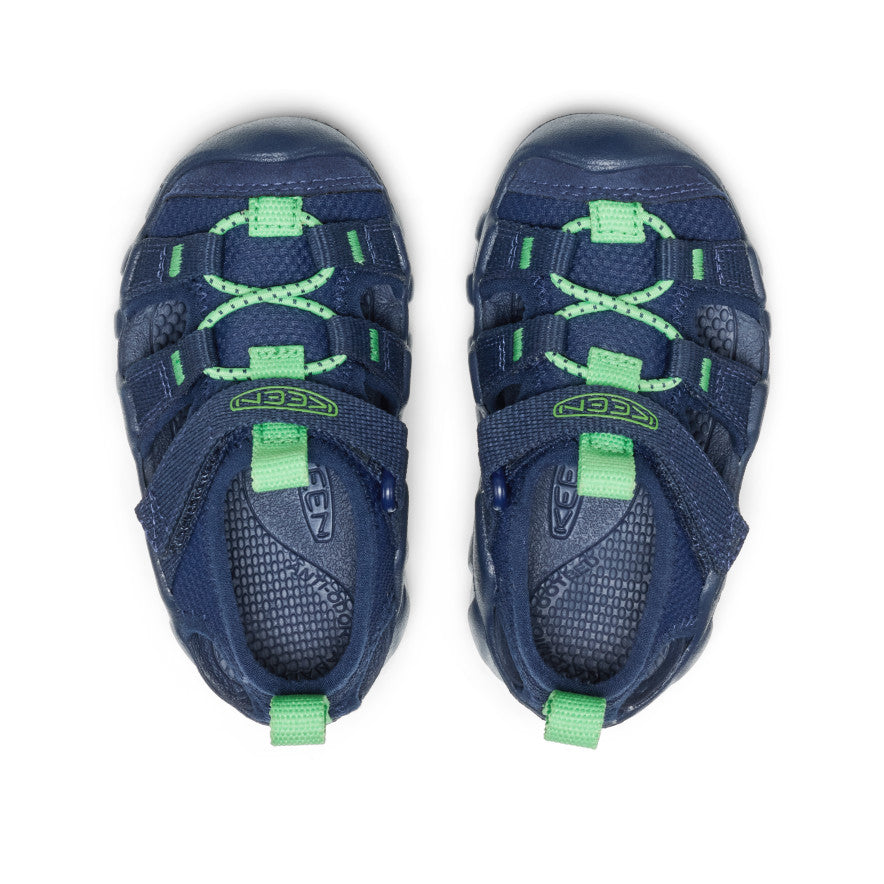 Toddlers' Hyperport H2 Sandal | Naval Academy/Vibrant Green - Image 4