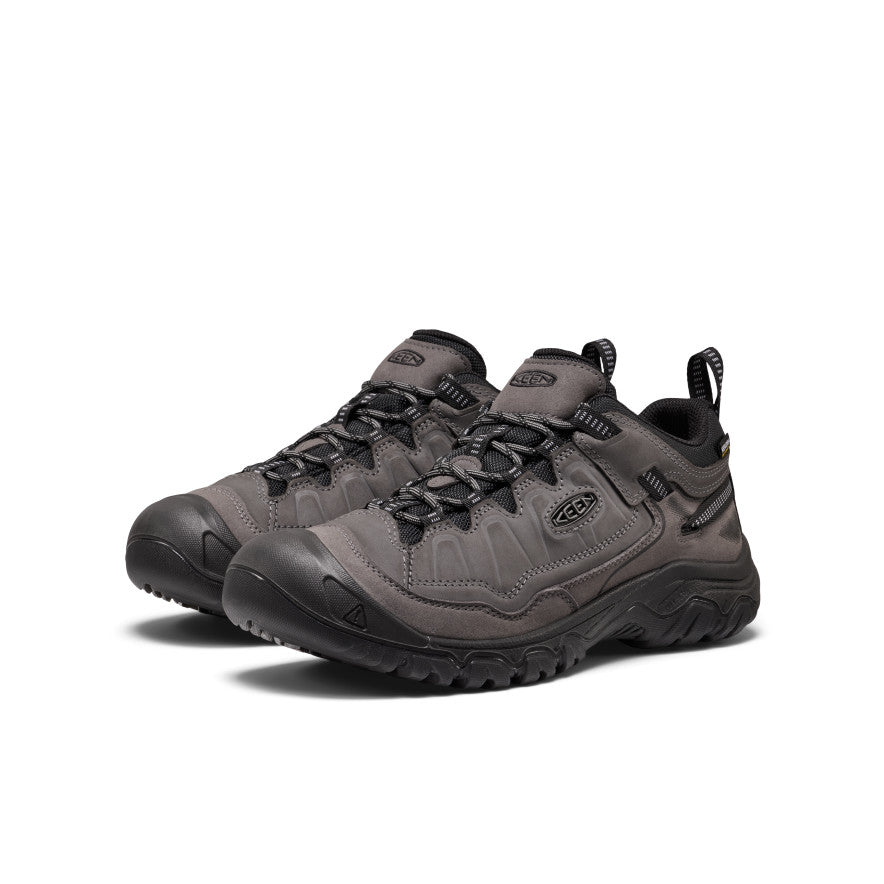 Men's Targhee IV Wide Waterproof Hiking Shoe | Magnet/Black - Image 2