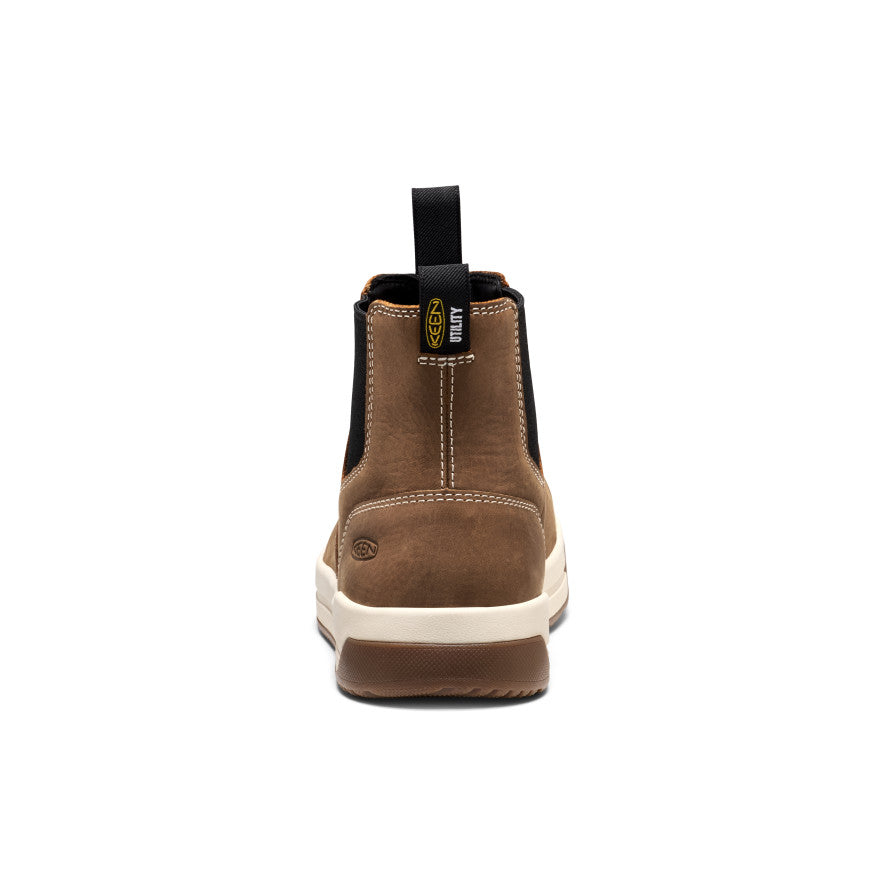 Men's Gibson Chelsea Work Boot (Carbon Toe) | Belgian/Gum - Image 5