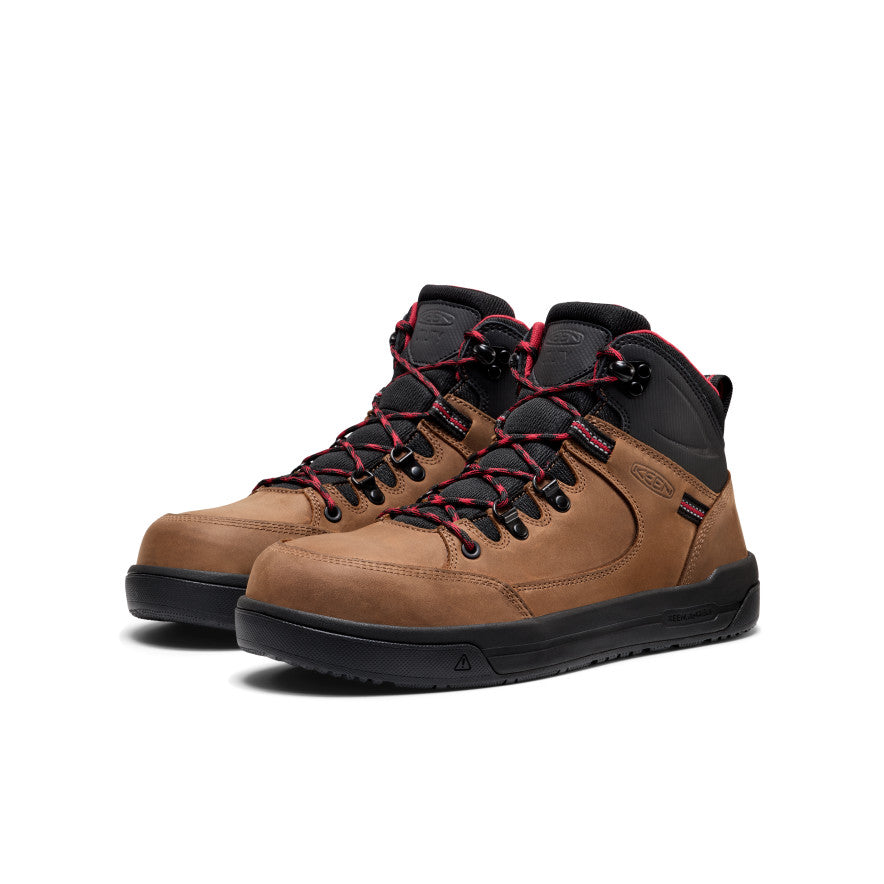 Men's Gibson Hiker Work Boot (Carbon Toe) | Bison/Black - Image 2