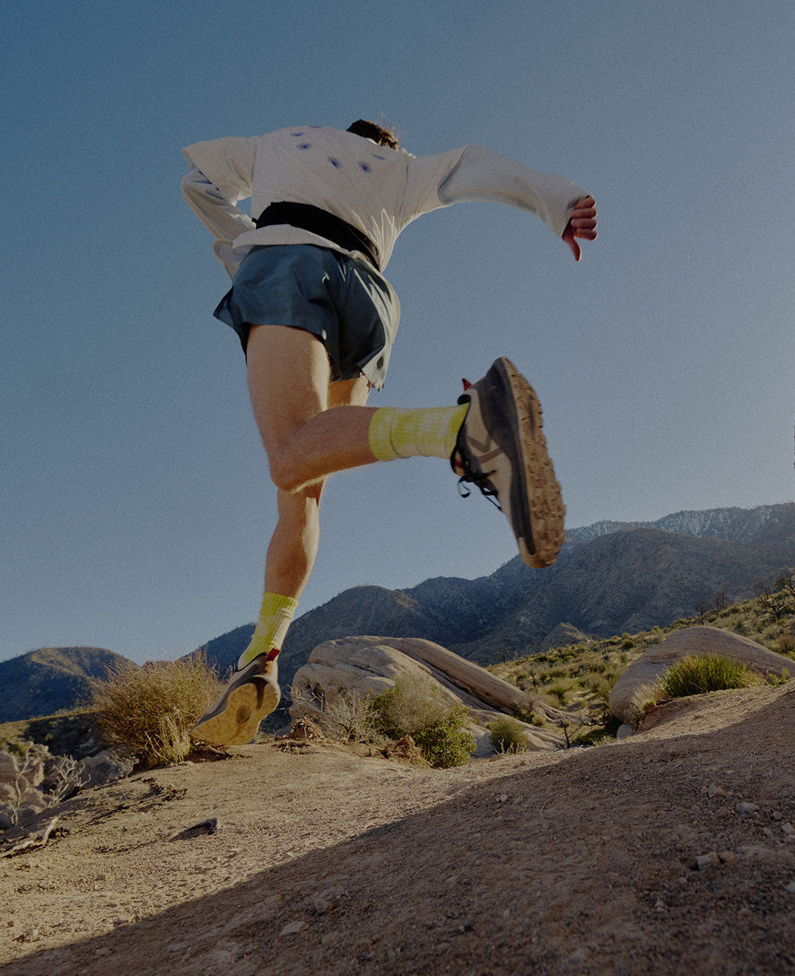 Men's Wander Trail Running Shoe | Fossil Orange/Carrot Curl - Image 8
