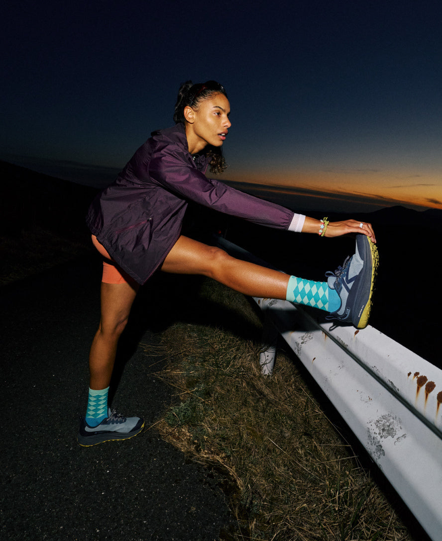 Women's Roam Waterproof Trail Running Shoe | Black/Black - Image 8