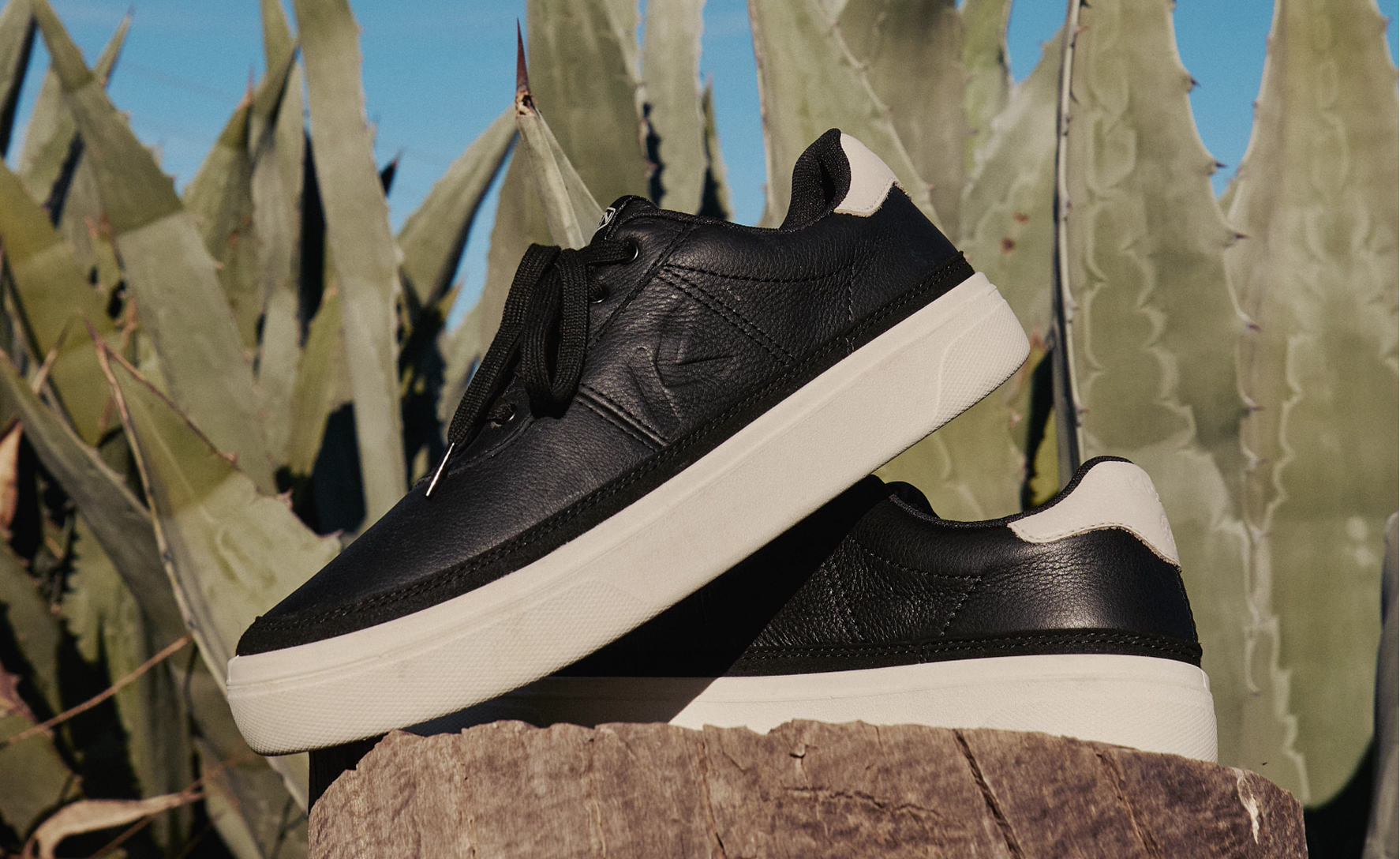 Women's KM4 Leather Sneaker | Birch/Huckleberry - Image 7
