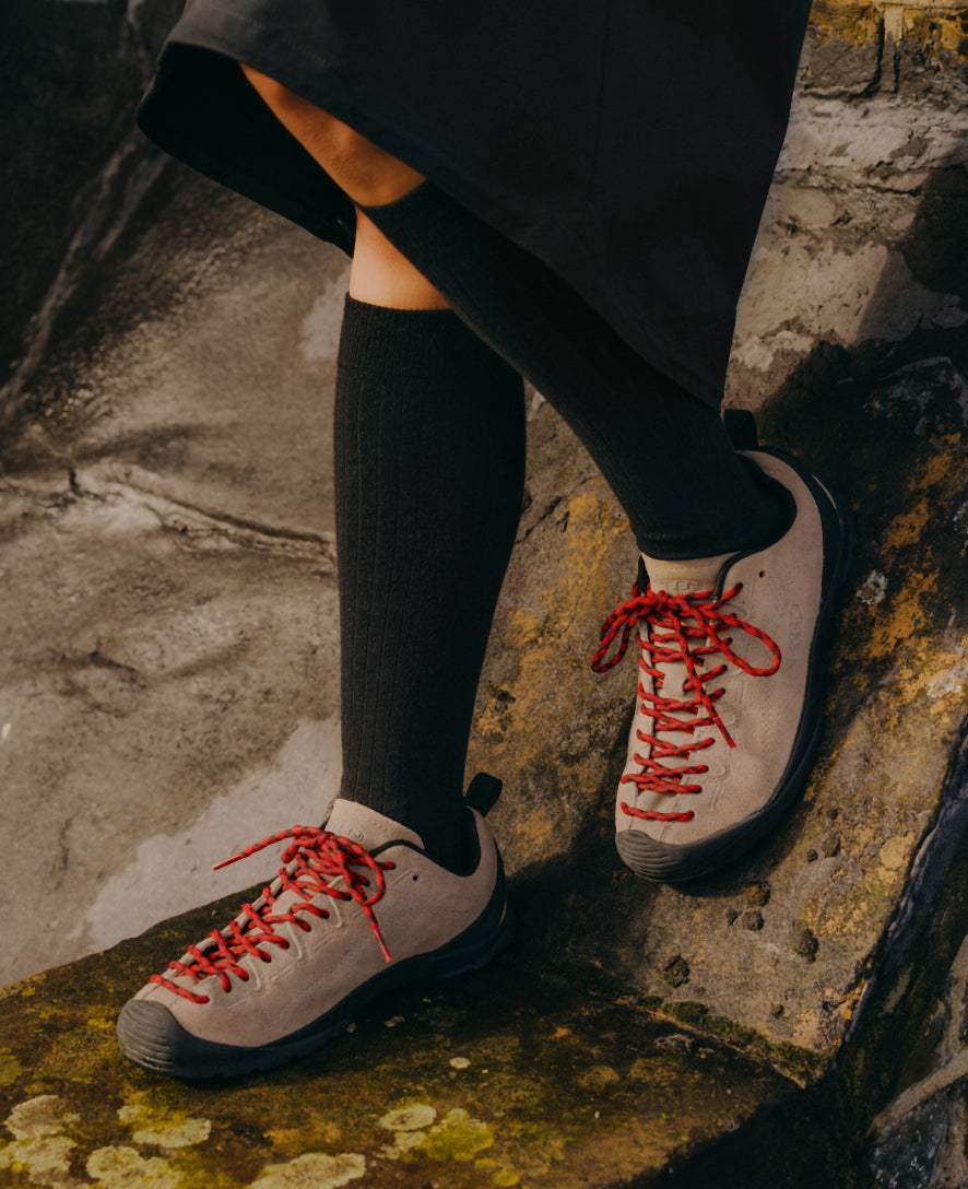 Women's Jasper Sneaker  |  Hairy Black/Black - Image 8