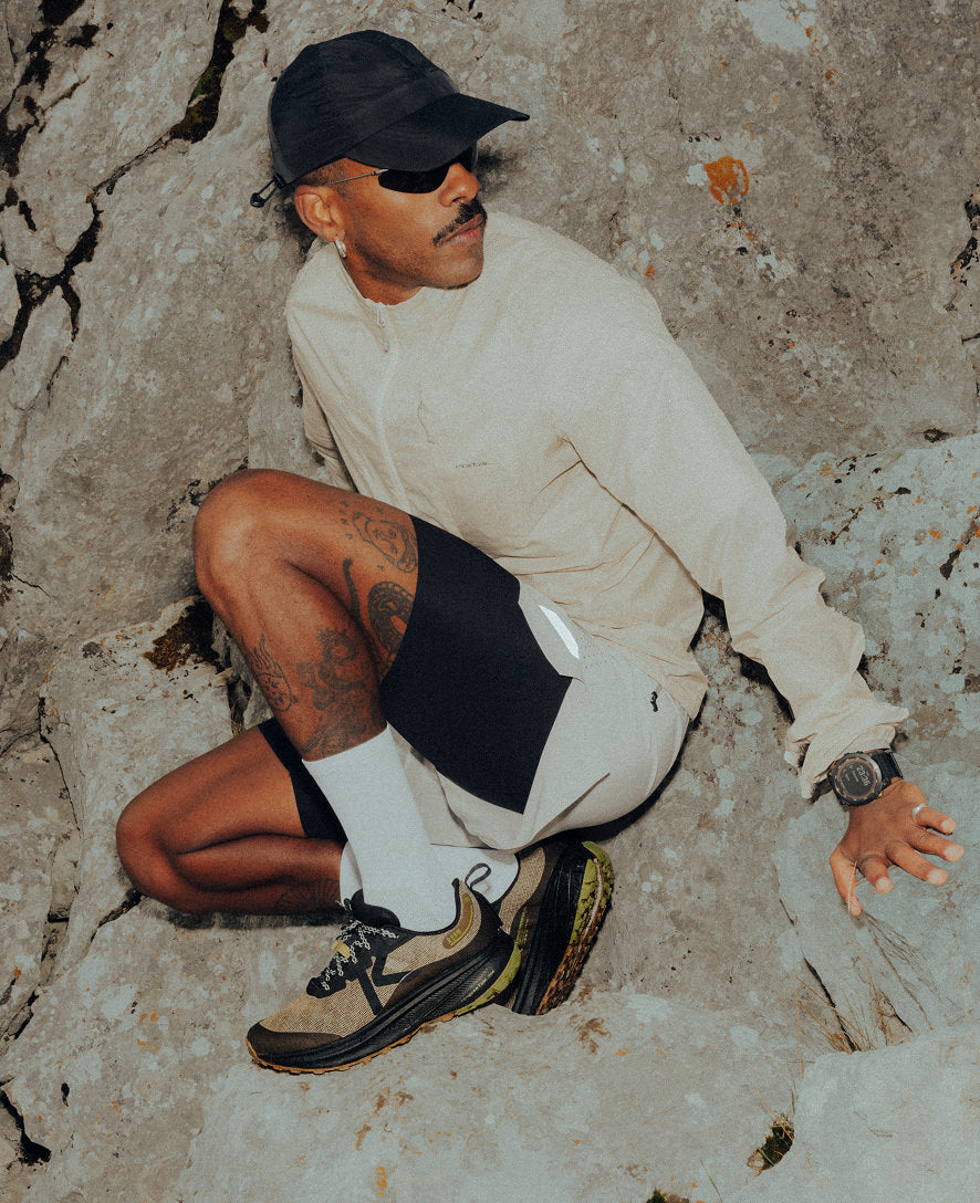 Men's Roam Trail Running Shoe | Black/Orange Peel - Image 9