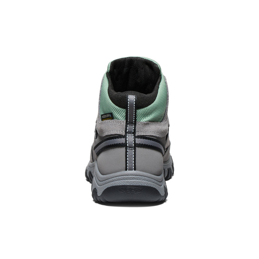 Big Kids' Targhee IV Waterproof Hiking Boot | Alloy/Granite Green - Image 5