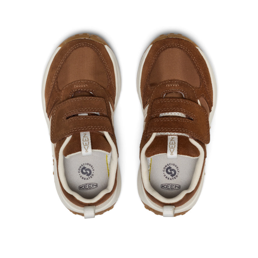 Little Kids' KS86 Sneaker | Bison/Birch - Image 4