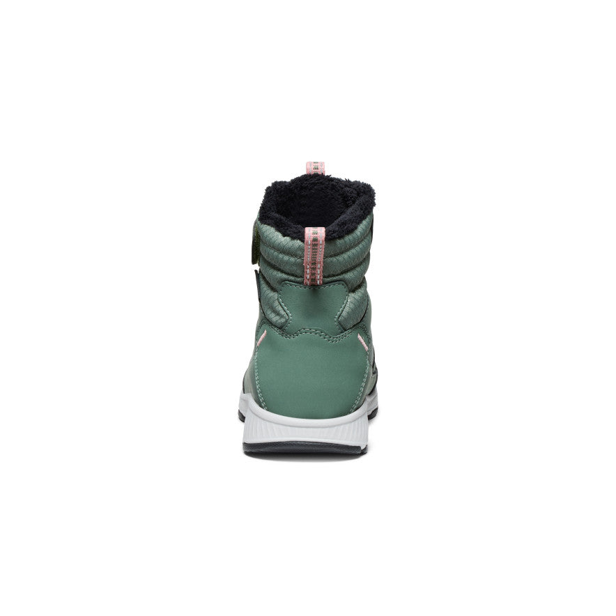 Little Kids' Skua Waterproof Winter Boot | Dark Forest/Rose Elegance - Image 5