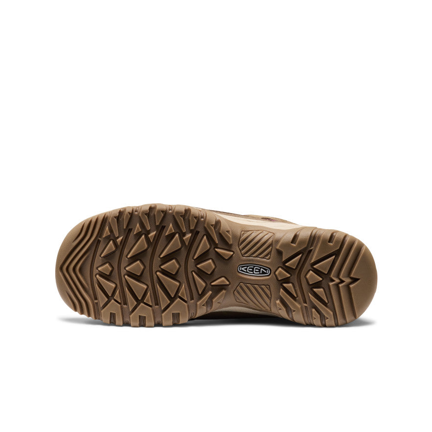 Women's Targhee IV Waterproof Hiking Shoe | Canteen/Huckleberry - Image 6