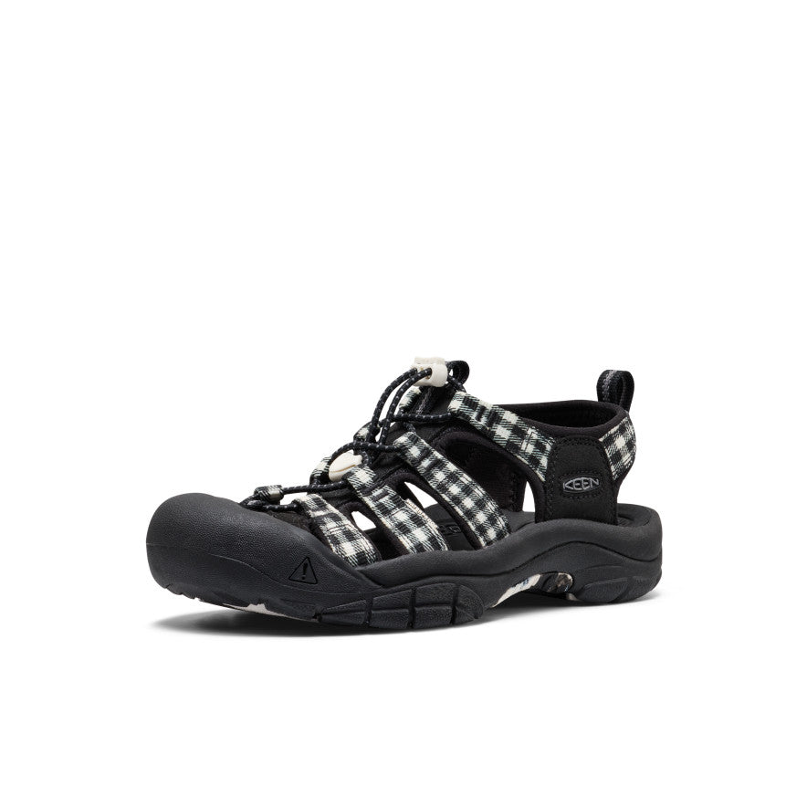 Women's Newport Retro | Black/Gingham - Image 3