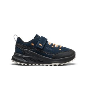 Little Kid's Jasper Zionic Sneaker | Naval Academy/Flame Orange