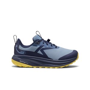 Women's Roam Waterproof Trail Running Shoe | Faded Denim/Lemon Grass