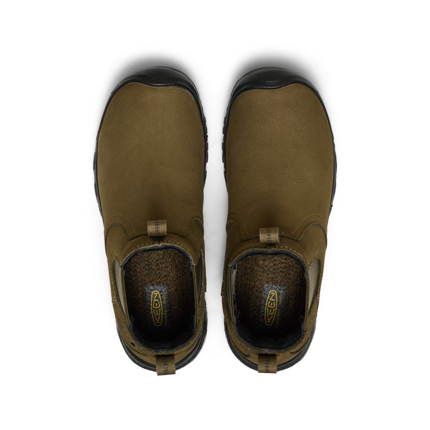 Women's Greta II Waterproof Chelsea | Dark Olive/Black - Image 5