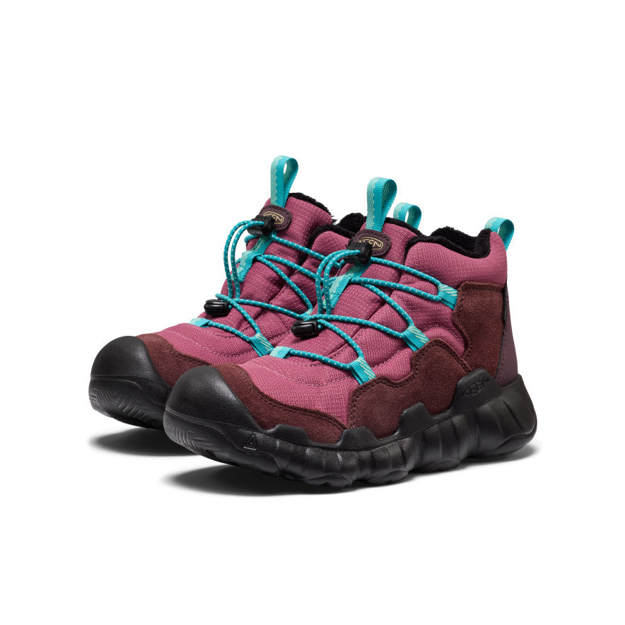 Big Kids' Hypowser Waterproof Chukka | Huckleberry/Violet Quartz - Image 2