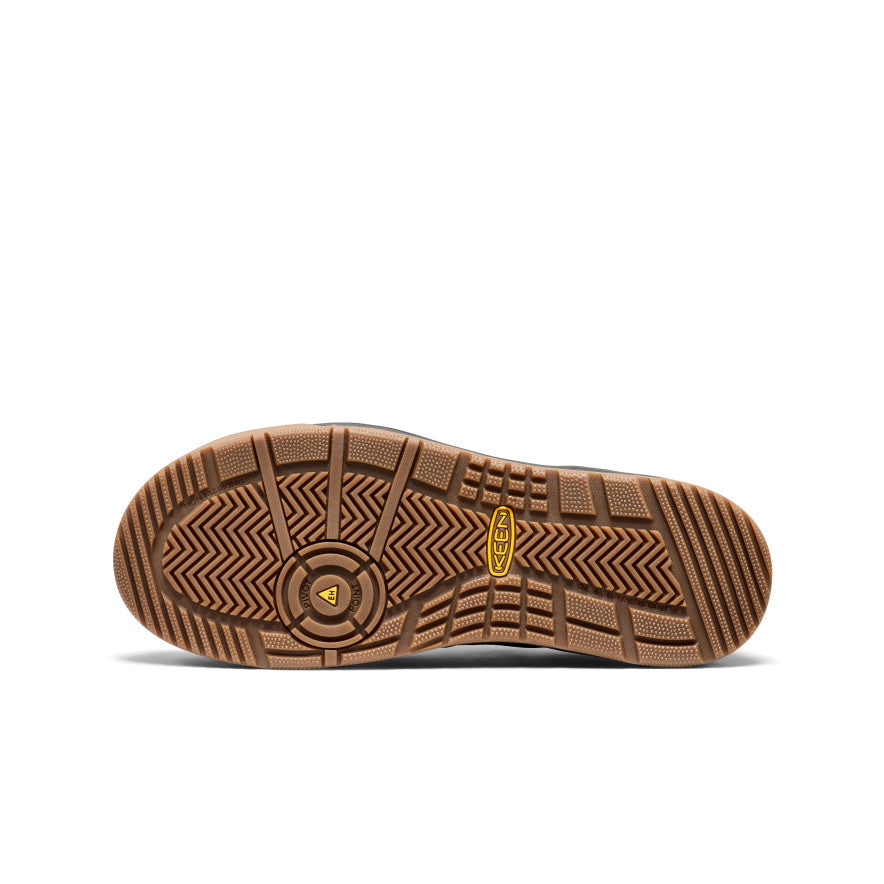 Men's Gibson Slip-On Work Shoe (Carbon Toe) | Black/Gum - Image 6