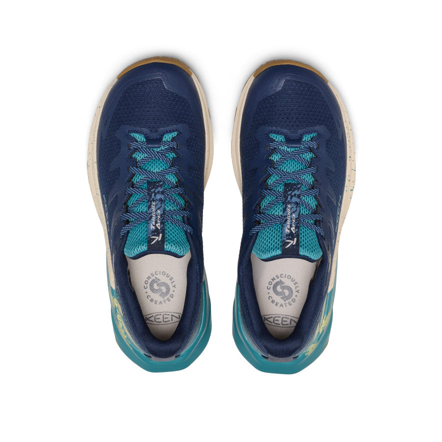 Women's Targhee Apex Waterproof Hiking Shoe | Naval Academy/Brittany Blue - Image 4