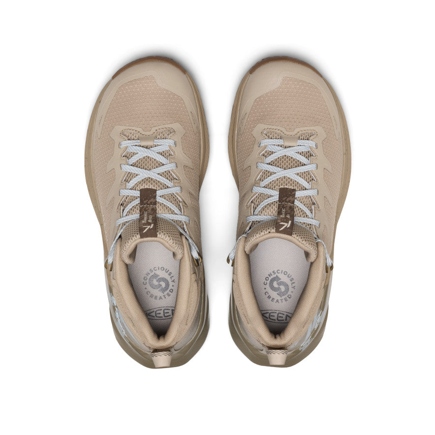 Women's Targhee Apex Waterproof Hiking Boot | Plaza Taupe/Skyway - Image 4