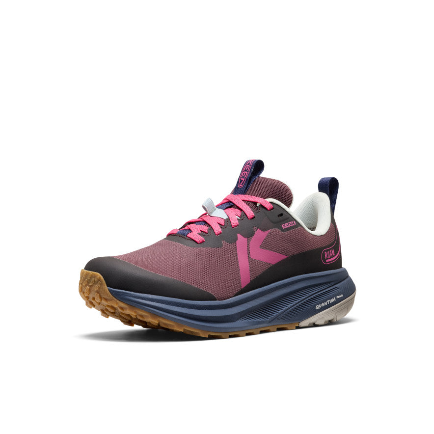 Women's Roam Waterproof Trail Running Shoe | Huckleberry/Ballad Blue - Image 3