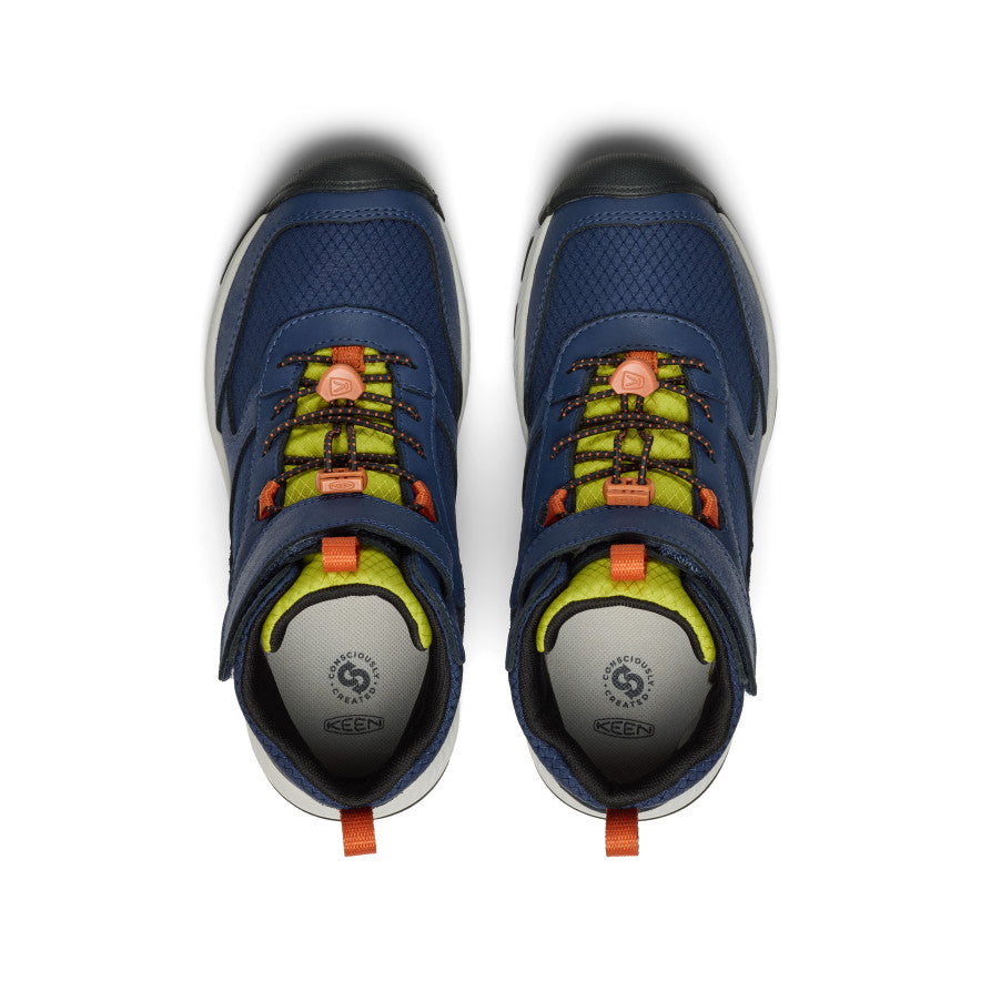 Big Kids' Skua Waterproof Boot | Naval Academy/Rogue Green - Image 4